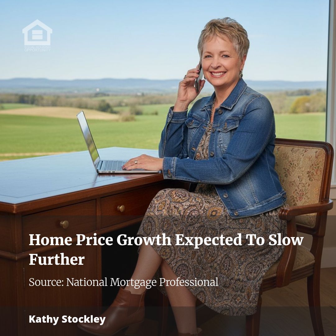 Home Price Growth Expected To Slow Further