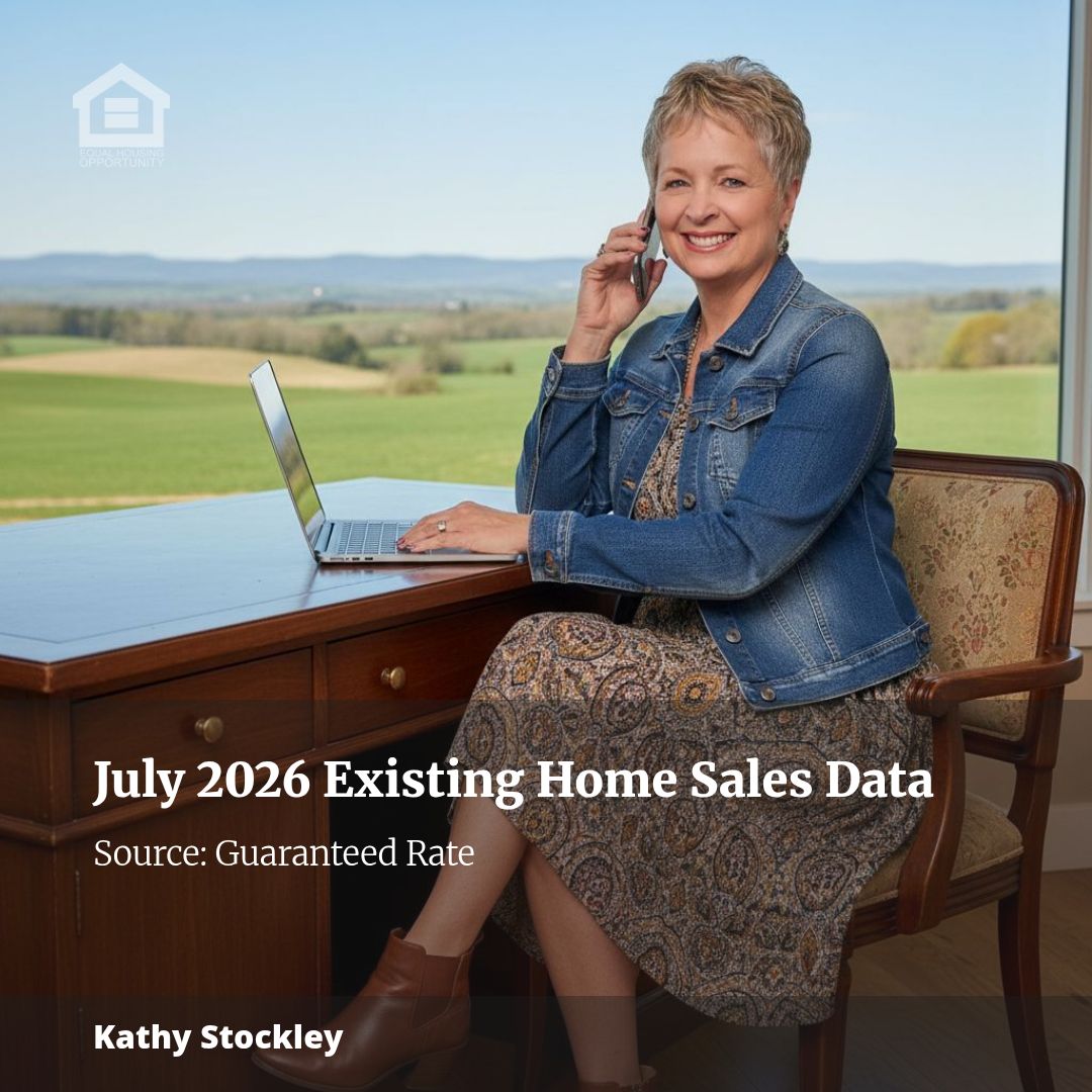 What did existing home sales look like in July 2026?