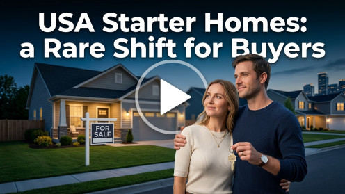 USA Starter Homes: A Rare Shift for Buyers